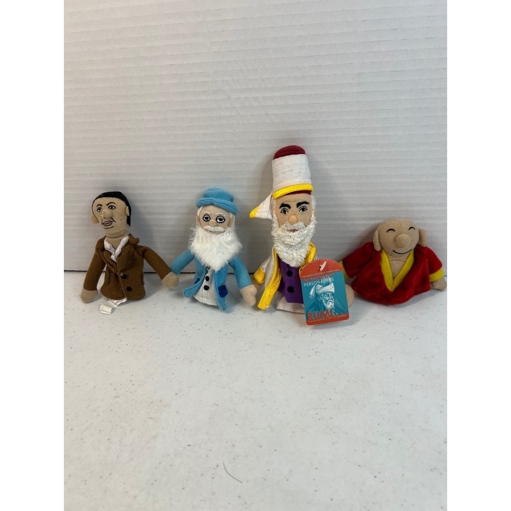 Unemployed Philosophers Guild Magnetic Personalities Finger Puppet Rumi Buddha